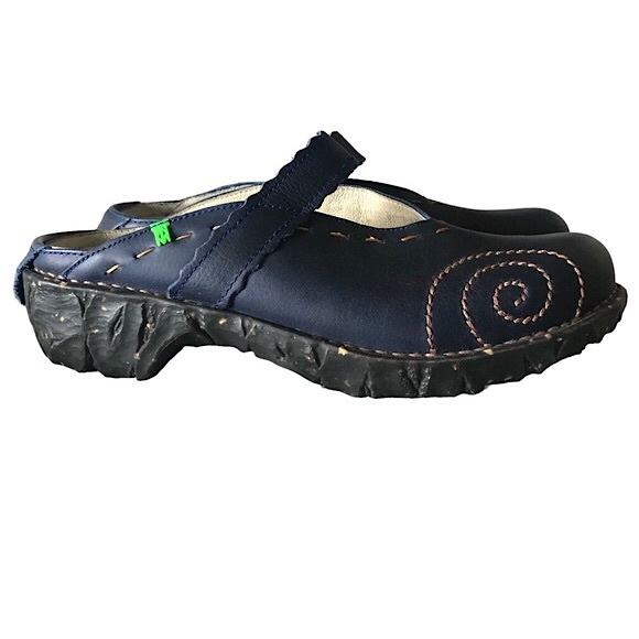 El Naturalista Shoes - El Naturalista Yggdrasil Leather Mules Clogs, Women’s Sz EU 41 / US 10, Like-new